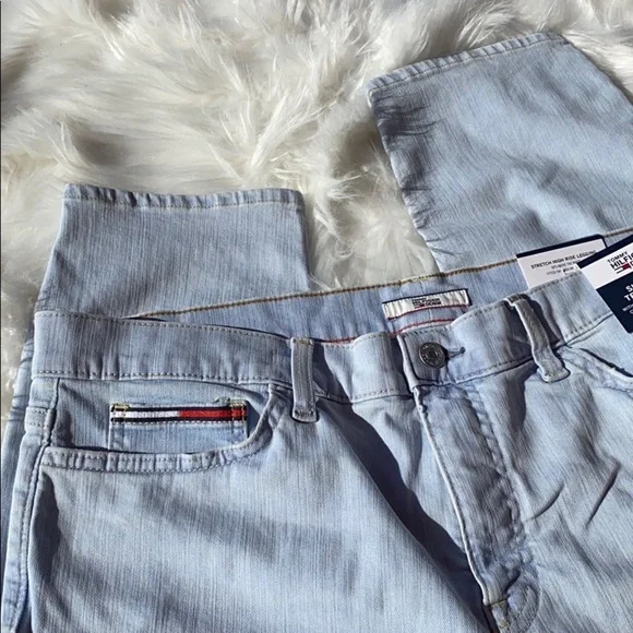 Plus Size Tommy Hilfiger Stretchy High Rise Jeans - Picture 6 of 16